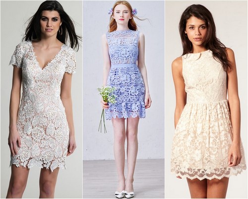 El límit de la feminitat ... Bonics vestits d’encaix