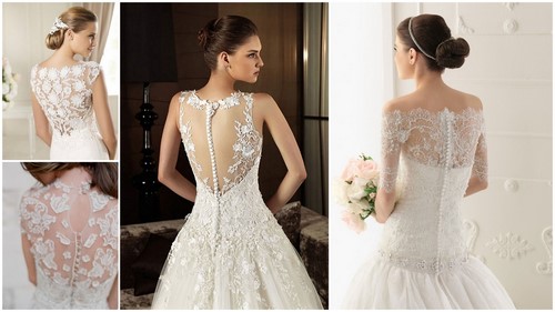 El límit de la feminitat ... Bonics vestits d’encaix