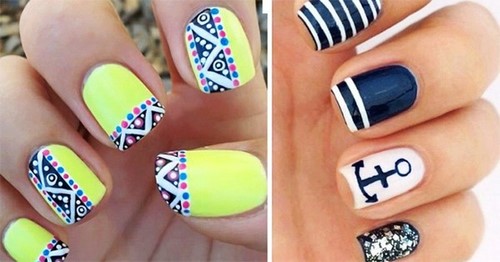 Explosion de couleurs! Manucure d'été dans des idées colorées et des innovations pour les ongles