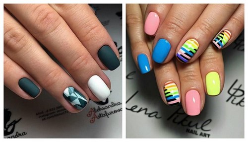 Explosion de couleurs! Manucure d'été dans des idées colorées et des innovations pour les ongles