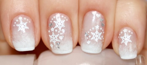 Manucure ombre à la mode sur des ongles de différentes longueurs: idées de photos