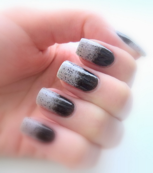 Manucure ombre à la mode sur des ongles de différentes longueurs: idées de photos