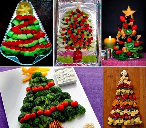 Se préparer pour les vacances: une belle coupe sur la table de fête