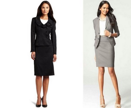Style de bureau. Vêtements de bureau à la mode pour femmes