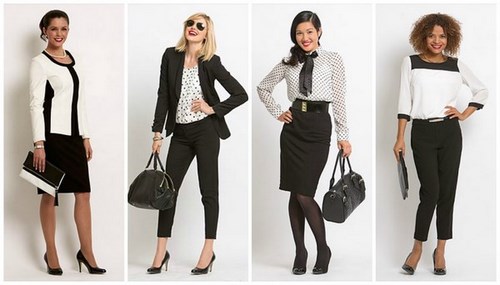 Style de bureau. Vêtements de bureau à la mode pour femmes