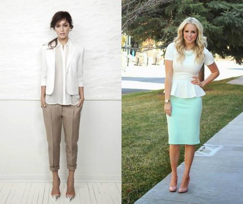 Style de bureau. Vêtements de bureau à la mode pour femmes