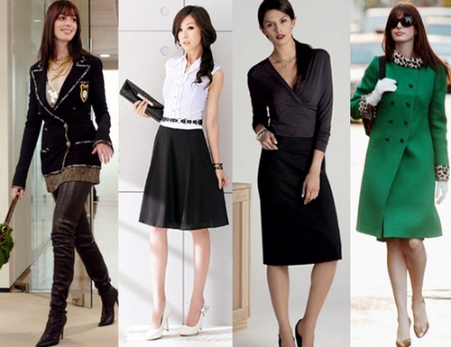 Style de bureau. Vêtements de bureau à la mode pour femmes