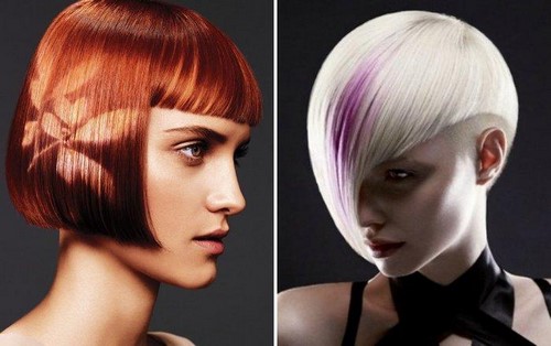 Comment couper une femme? Coupes de cheveux des femmes à la mode sur la photo