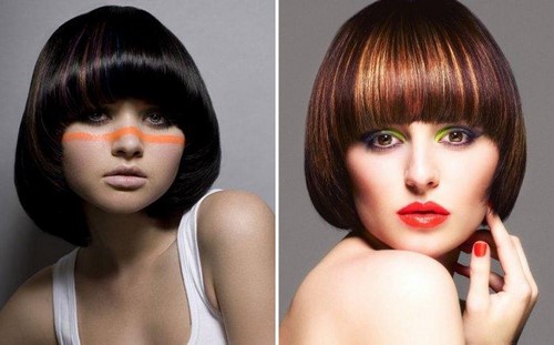 Comment couper une femme? Coupes de cheveux des femmes à la mode sur la photo