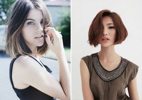 Comment couper une femme? Coupes de cheveux des femmes à la mode sur la photo