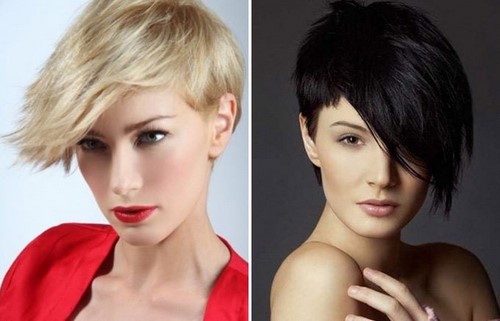 Comment couper une femme? Coupes de cheveux des femmes à la mode sur la photo