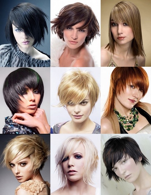 Comment couper une femme? Coupes de cheveux des femmes à la mode sur la photo