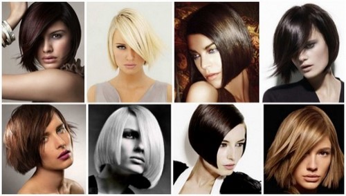 Comment couper une femme? Coupes de cheveux des femmes à la mode sur la photo