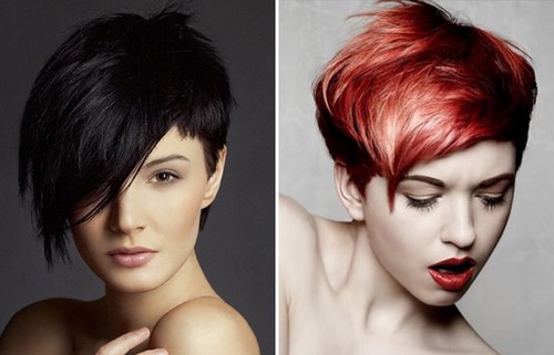 Comment couper une femme? Coupes de cheveux des femmes à la mode sur la photo