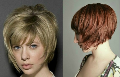 Comment couper une femme? Coupes de cheveux des femmes à la mode sur la photo