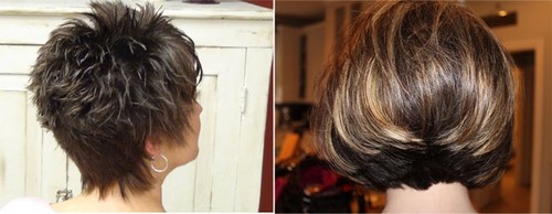 Comment couper une femme? Coupes de cheveux des femmes à la mode sur la photo