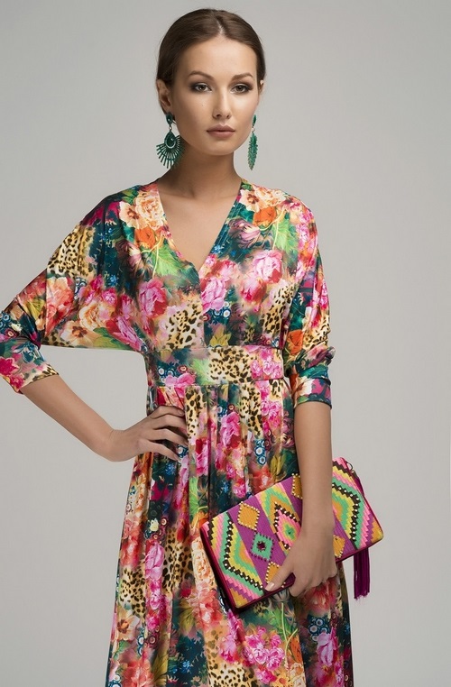 Robes de chauve-souris à la mode - photos, robes de soirée et de tous les jours avec une manche de chauve-souris