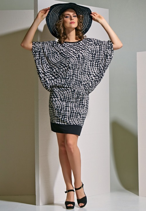 Robes de chauve-souris à la mode - photos, robes de soirée et de tous les jours avec une manche de chauve-souris