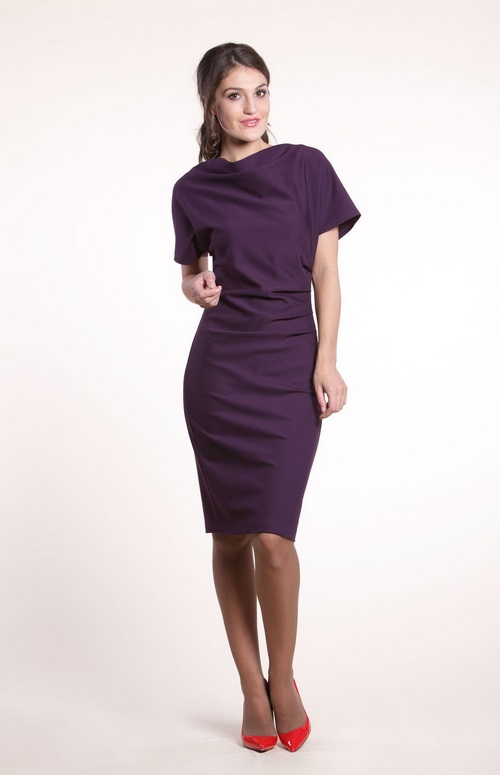 Robes de chauve-souris à la mode - photos, robes de soirée et de tous les jours avec une manche de chauve-souris