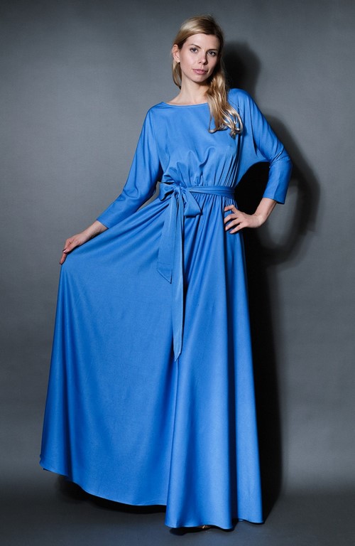 Robes de chauve-souris à la mode - photos, robes de soirée et de tous les jours avec une manche de chauve-souris