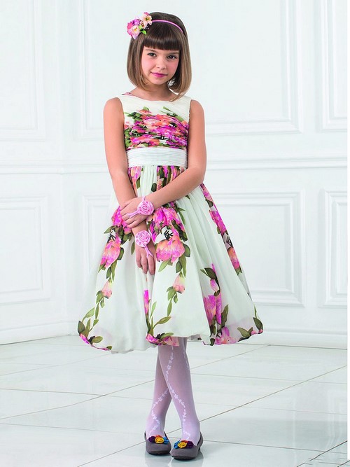 Pour les petites fashionistas! Belles robes de graduation pour les filles