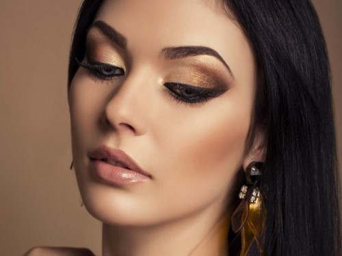 Nous faisons le maquillage du soir étape par étape. Le plus beau maquillage de soirée - idées photo