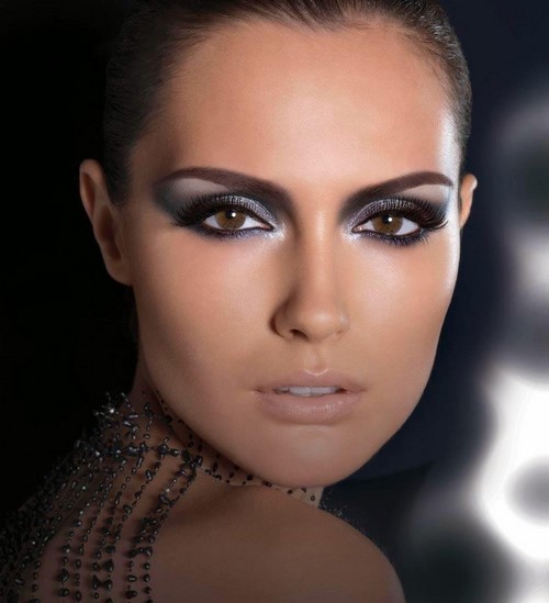 Nous faisons le maquillage du soir étape par étape. Le plus beau maquillage de soirée - idées photo