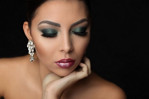 Nous faisons le maquillage du soir étape par étape.Le plus beau maquillage de soirée - idées photo