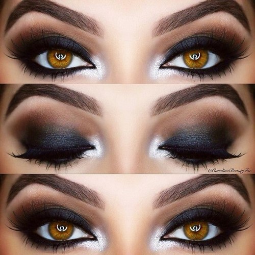 Nous faisons le maquillage du soir étape par étape. Le plus beau maquillage de soirée - idées photo