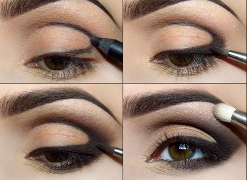 Nous faisons le maquillage du soir étape par étape. Le plus beau maquillage de soirée - idées photo