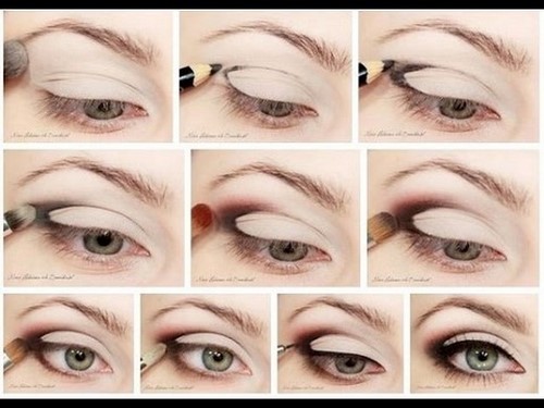 Nous faisons le maquillage du soir étape par étape. Le plus beau maquillage de soirée - idées photo