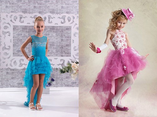 Pour les petites fashionistas! Belles robes de graduation pour les filles