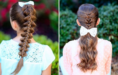 Les plus belles coiffures pour les filles au bal