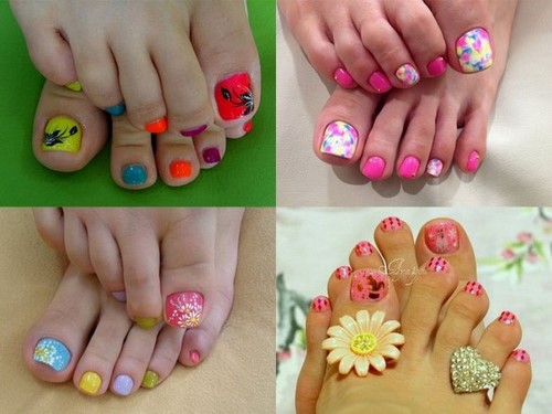 Fasjonabel pedikyr. Vakre ideer om moderne neglekunst