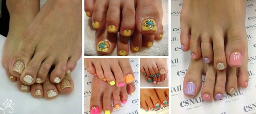 Fasjonabel pedikyr. Vakre ideer om moderne neglekunst