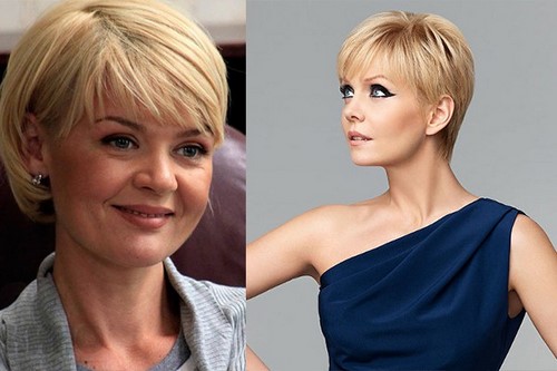 Coupes de cheveux à la mode après 40 ans - une façon originale de paraître plus jeune