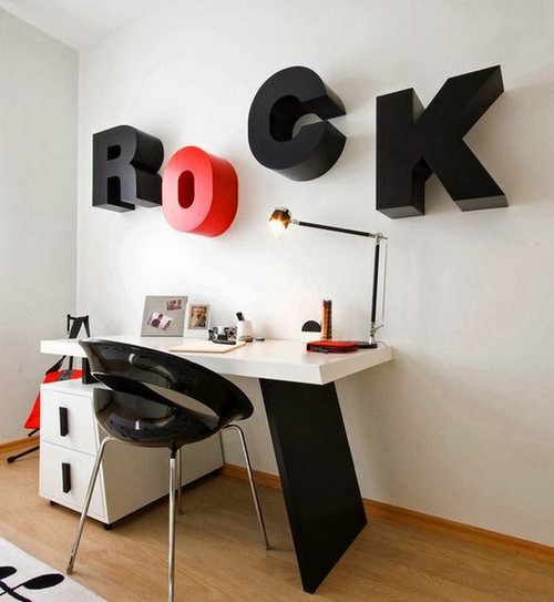 Bagaimana untuk menghias dinding - idea foto bagaimana untuk menghiasi dinding di bilik yang berbeza