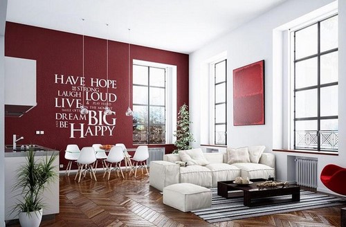 Bagaimana untuk menghias dinding - idea foto bagaimana untuk menghiasi dinding di bilik yang berbeza