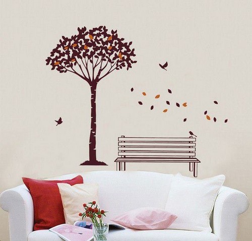 Bagaimana untuk menghias dinding - idea foto bagaimana untuk menghiasi dinding di bilik yang berbeza