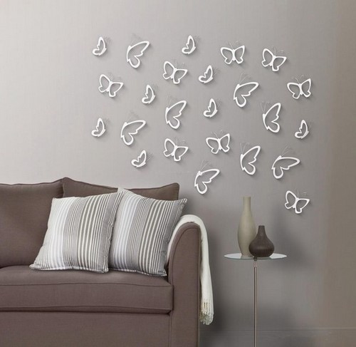 Bagaimana untuk menghias dinding - idea foto bagaimana untuk menghiasi dinding di bilik yang berbeza