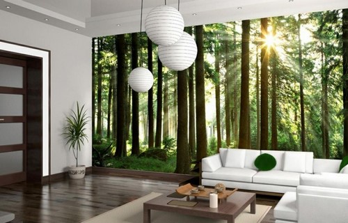 Bagaimana untuk menghias dinding - idea foto bagaimana untuk menghiasi dinding di bilik yang berbeza