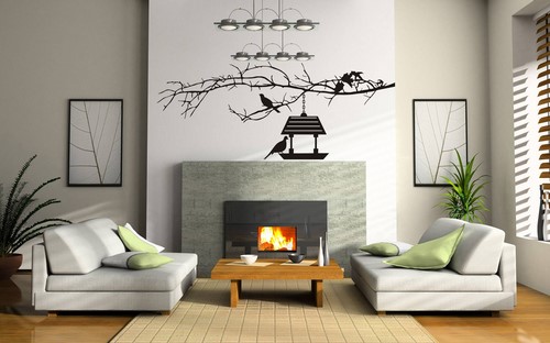 Bagaimana untuk menghias dinding - idea foto bagaimana untuk menghiasi dinding di bilik yang berbeza