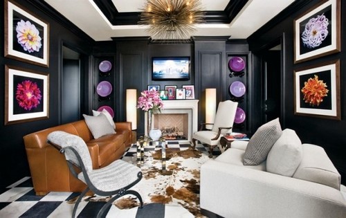 Bagaimana untuk menghias dinding - idea foto bagaimana untuk menghiasi dinding di bilik yang berbeza