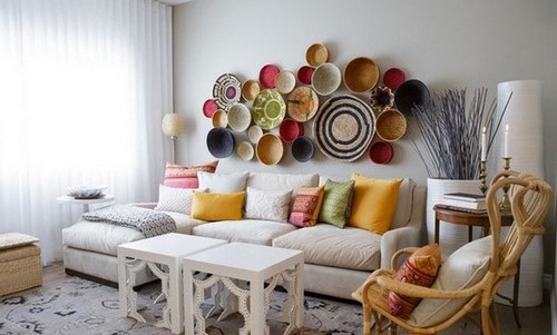 Bagaimana untuk menghias dinding - idea foto bagaimana untuk menghiasi dinding di bilik yang berbeza