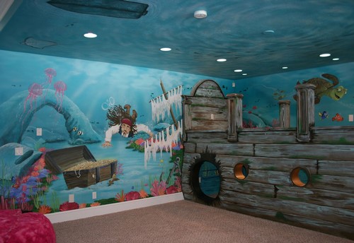 Bagaimana untuk menghias dinding - idea foto bagaimana untuk menghiasi dinding di bilik yang berbeza