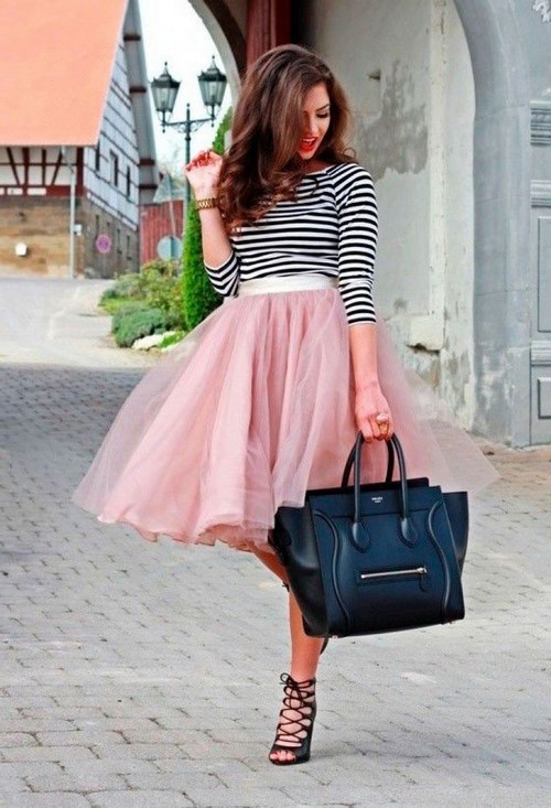 Jupes midi à la mode. Comment porter une jupe midi - idées photo, nouveautés, tendances