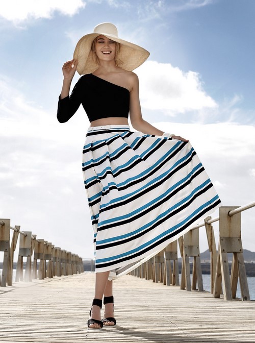 Jupes midi à la mode. Comment porter une jupe midi - idées photo, nouveautés, tendances