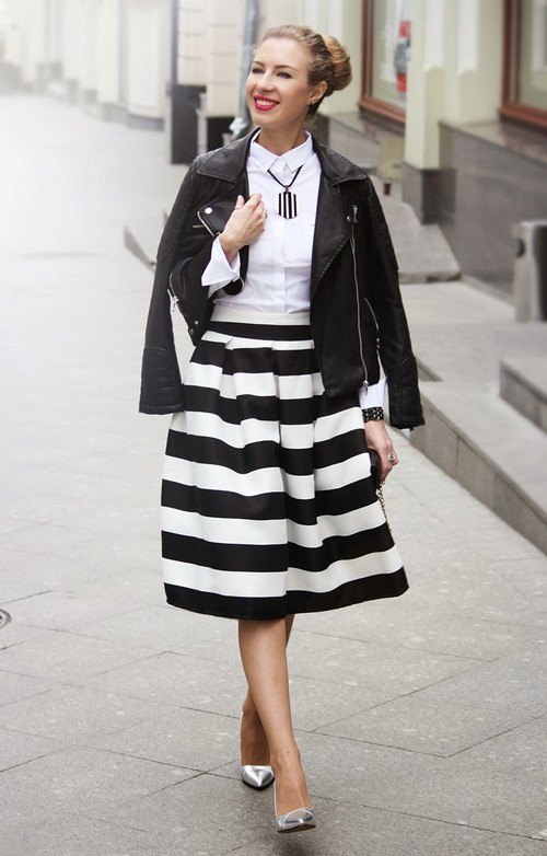 Jupes midi à la mode. Comment porter une jupe midi - idées photo, nouveautés, tendances