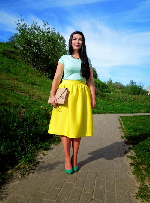 Jupes midi à la mode. Comment porter une jupe midi - idées photo, nouveautés, tendances