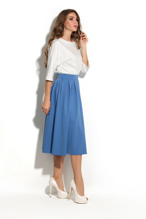 Jupes midi à la mode. Comment porter une jupe midi - idées photo, nouveautés, tendances